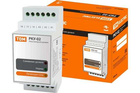 РКУ-02-1нас/1рез/2ур/3датч-230/400В-DIN (без датчиков) TDM SQ1507-0003