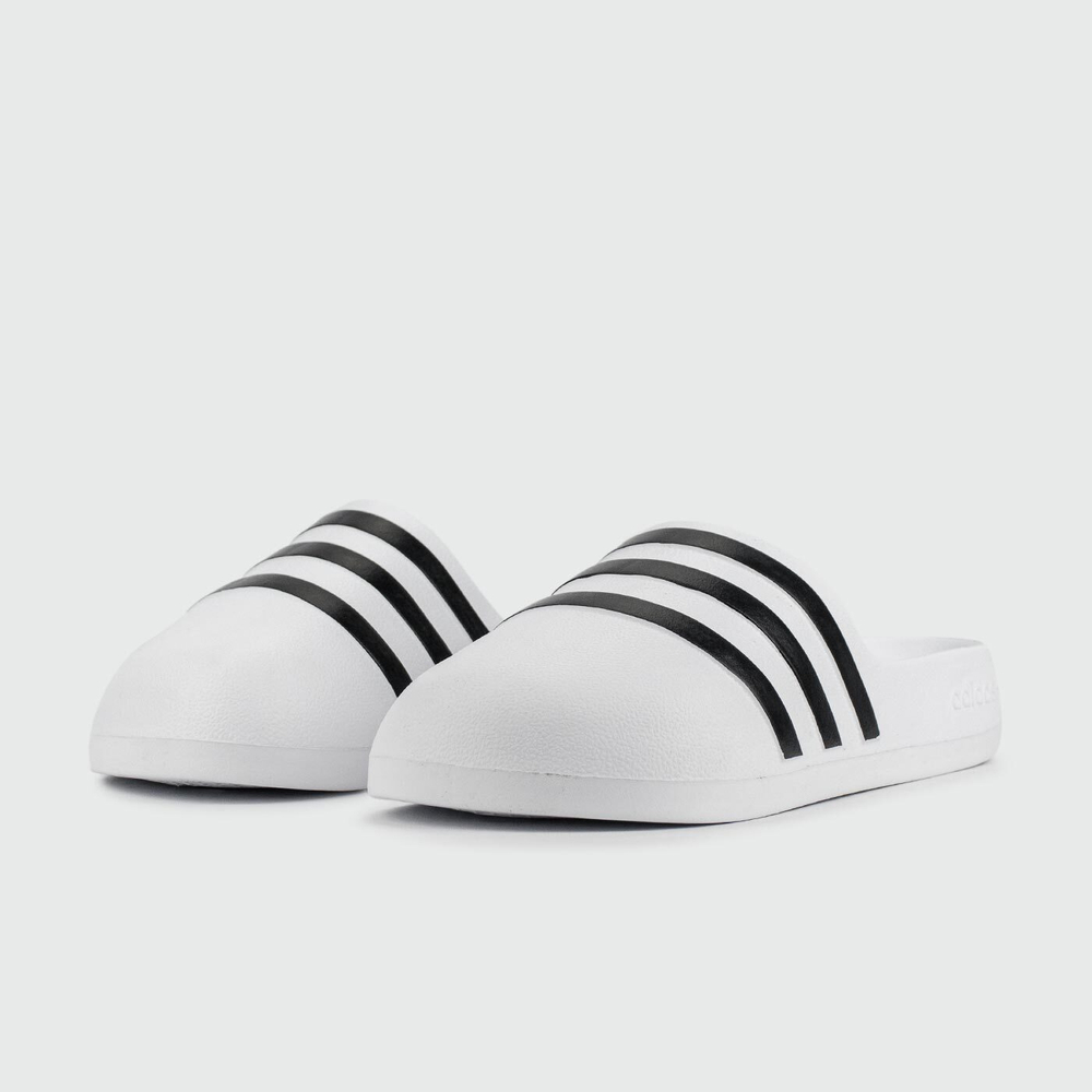 Шлёпки Adidas AdiFOM Slide White Black Wmns