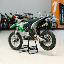 Питбайк PROGASI SMART 5 125CC GREEN 17/14 (Полуавтоматическая КПП)