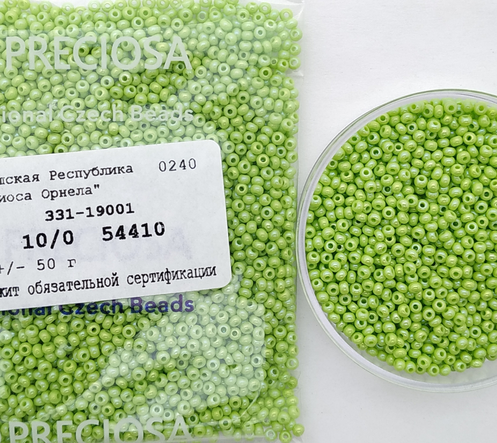 Preciosa бисер 10/0 54410