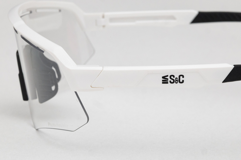 Очки S&C ZACAN Photochromic Clear, Matt white-black