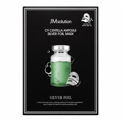 JMsolution C9 Centella Ampoule Silver Foil Mask ампульная маска с центеллой