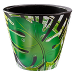 Кашпо для цветов пластиковое 3л d-19 см «Классика» Монстера