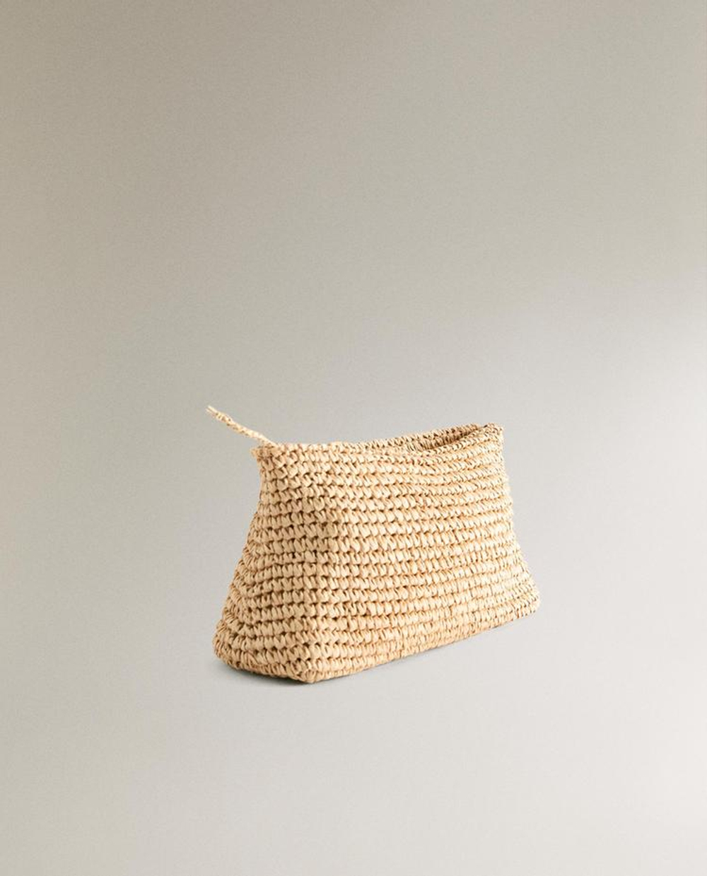 ZARA HOME СУМОЧКА НА МОЛНИИ, БЕЖЕВЫЙ