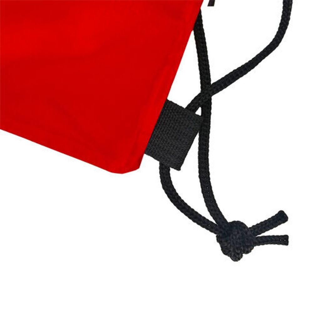 Мешок для обуви BRAUBERG, прочный, на шнурке, красный, 42x33 см, 227141