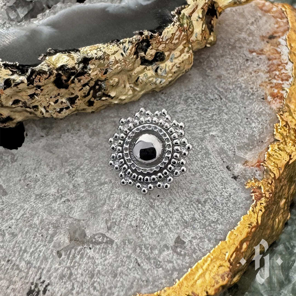 Накрутка "Simple Sol" - Белое золото