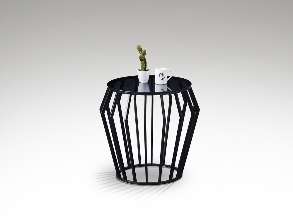 Приставной столик Ciros черный матовый