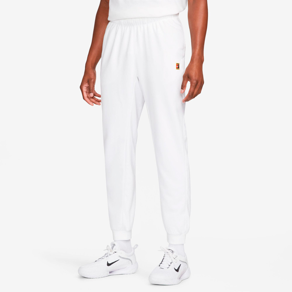 Мужские теннисные штаны Nike Court Dri Fit Heritage Training Pants Men - White