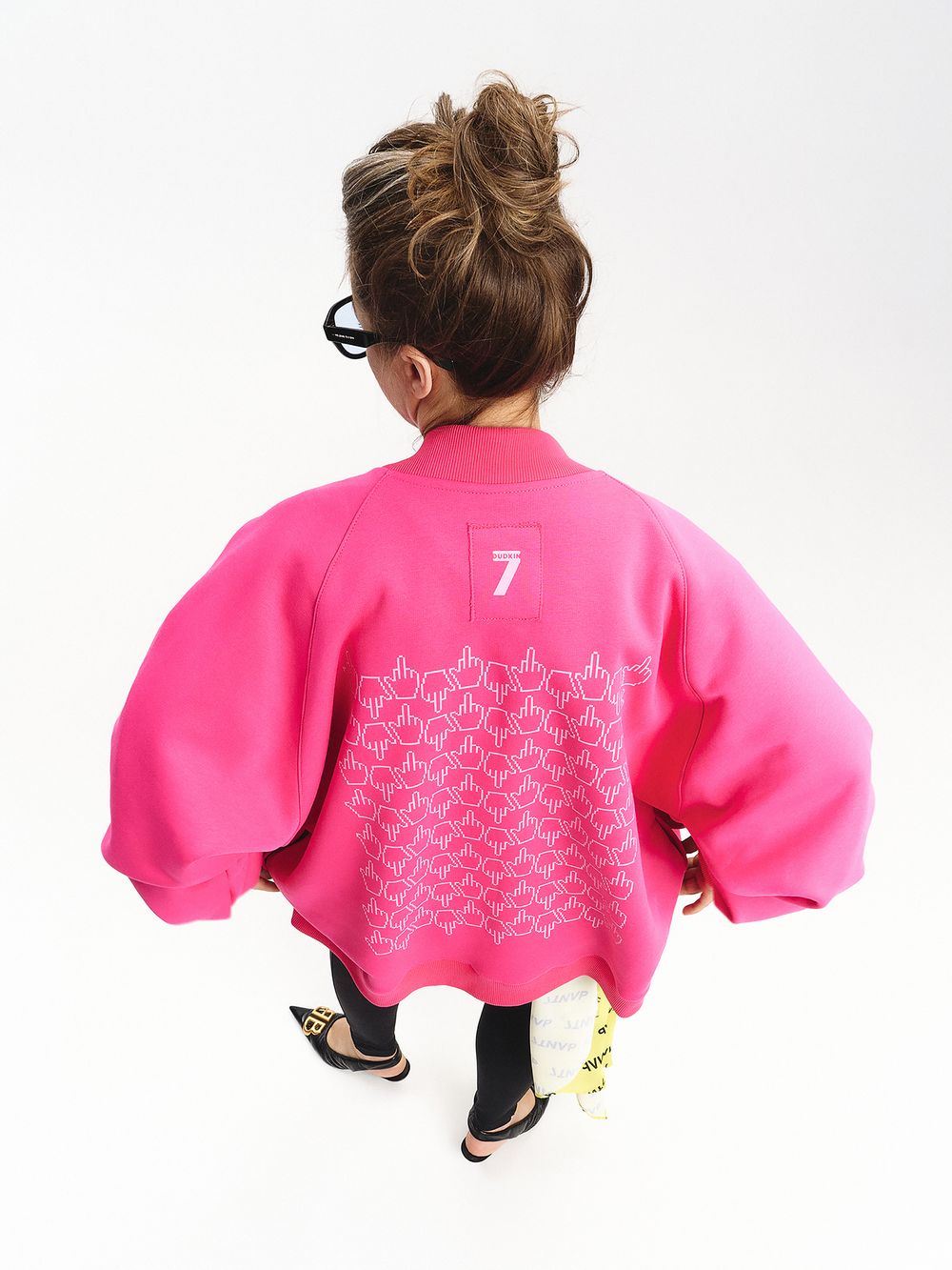 Бомбер оверсайз унисекс «ФАК» Бомбер оверсайз унисекс «ФАК»