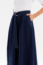 51773 Платье женское (бело-синий)