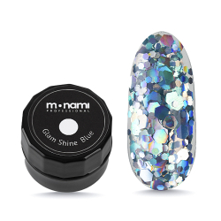 MONAMI Гель-лак Glam Shine Blue, 5г