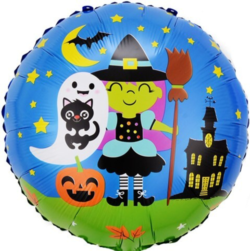 Круг 18" Маленькая ведьмочка Fl