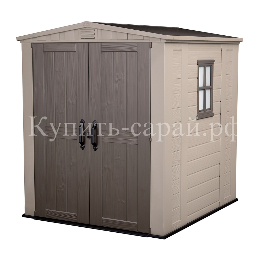 Пластиковый хозблок Keter Factor 6x6