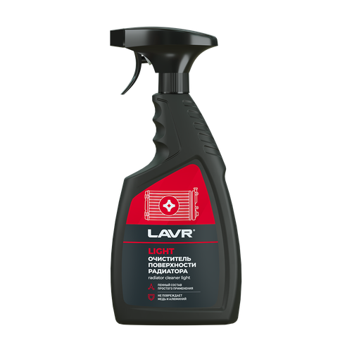 Очиститель наружной поверхности радиатора Lavr Light, триггер, 500 мл