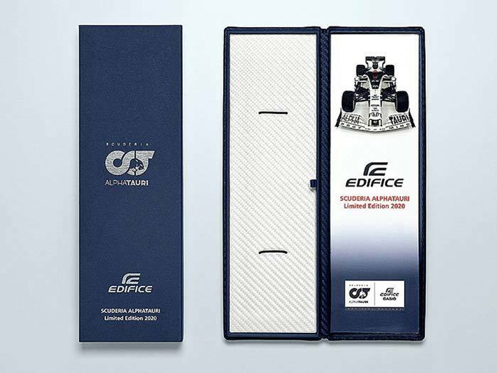 Японские наручные часы Casio Edifice ECB-20AT-2AER с хронографом