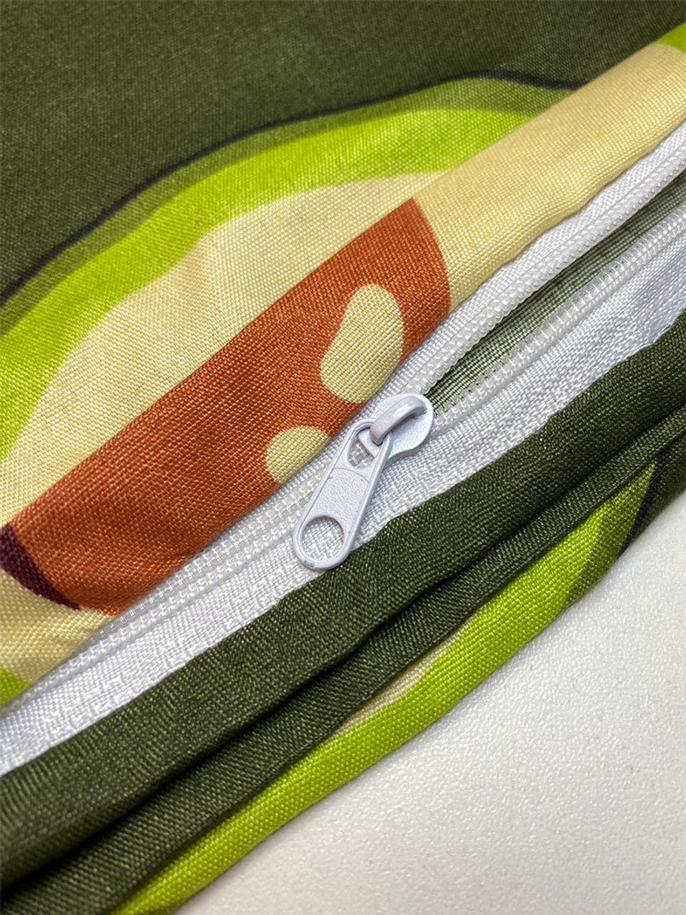 Наволочка комплект 2шт полисатин Simple House "Авокадо" 50x70 см