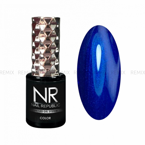 NR-500 Гель-лак CAT-effect, Ультрамариновый перламутр (10 мл)