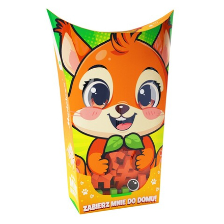 Конструктор Marioinex Mini Waffle Pocket Pets 906927 «Белка» 34 детали 906927