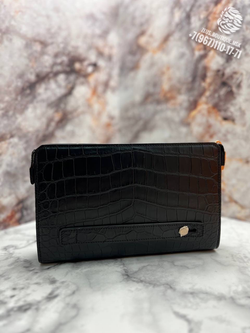 Барсетка Stefano Ricci из кожи крокодила