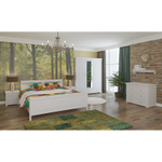 Тумба прикроватная «Бейли» белый воск