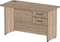 Стол письменный 2 ящика Стандарт- дуб сонома
