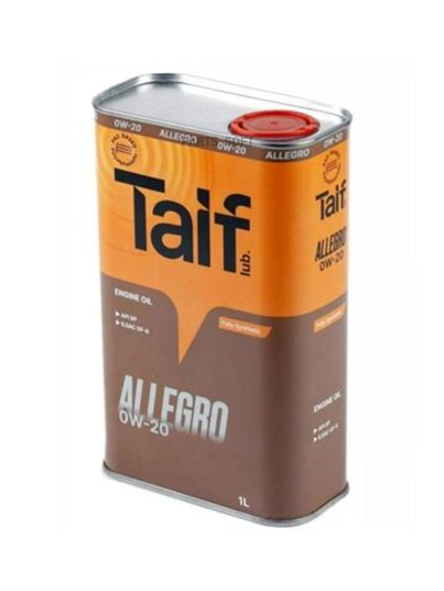 Моторное масло TAIF Allegro 0W-20 Синтетическое ()