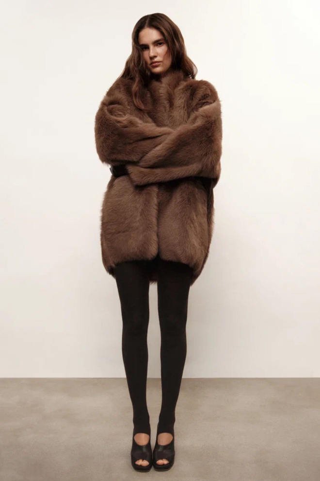 Дубленка  TABACO из натурального меха