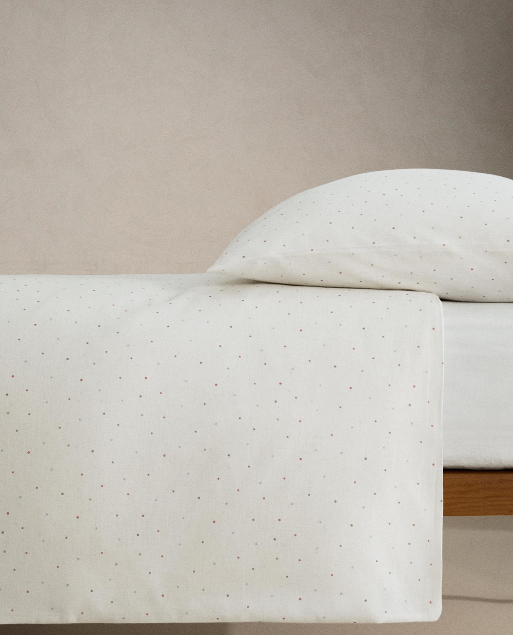 Пододеяльник Zara Home, лён 55%, хлопок 45%, однотонный, 2645/088