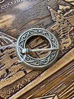 Брошь "Фибула" ажурная