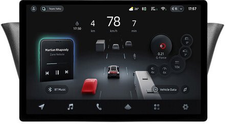 Магнитола для Iveco Daily 3 2014+ (рамка под кожу) - Teyes CC4-PRO монитор 13" 2K QLED на Android 13, Snapdragon 778G, 8+128, AI, CarPlay, DSP, 4G SIM-слот