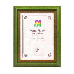 Фоторамка FA Корсика 15х21 пластиковая, цвет королевский зелёный | FA фототовары
