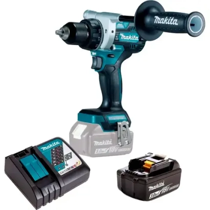 Аккумуляторная дрель-шуруповёрт с энергокомплектом Makita DDF486Z 191A25-2