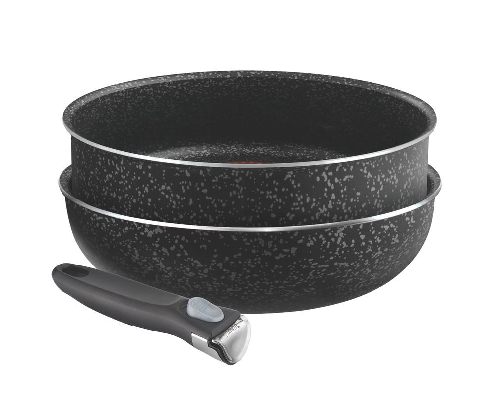 Набор посуды Tefal Ingenio Granit 3 предмета 26/26 см 04203830