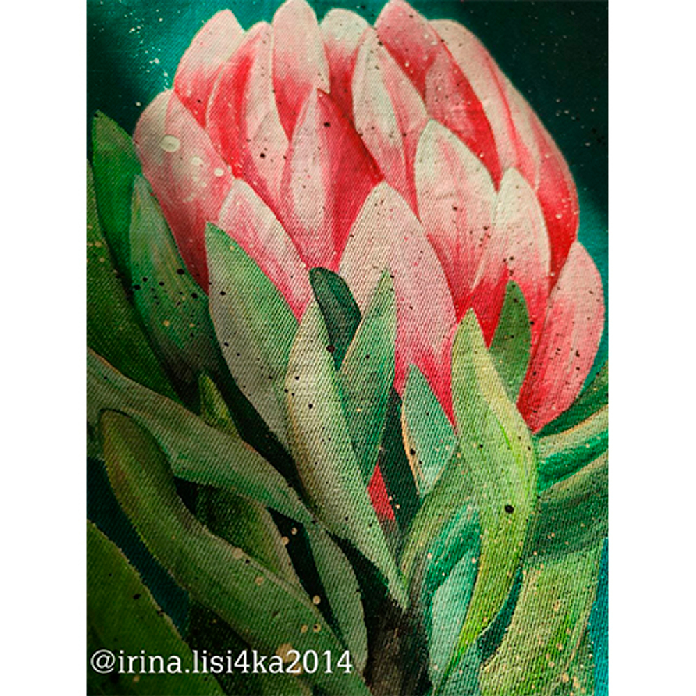 Краска по ткани и обуви, одежды акриловая «Красная»