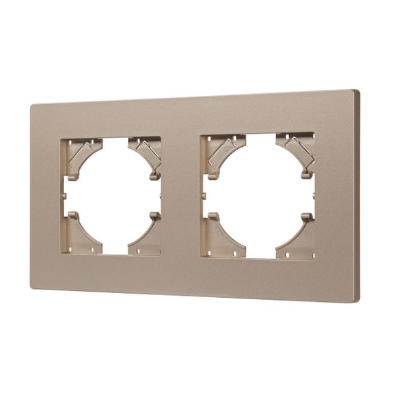Рамка пластиковая FRM-PERIO-PL-2-GD Arlight 049753