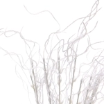 Ветка декоративная «Морозное солнце» 40 см, Белый