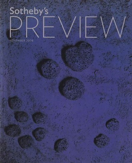 Журнал Sotheby's Preview ноябрь 2008 года