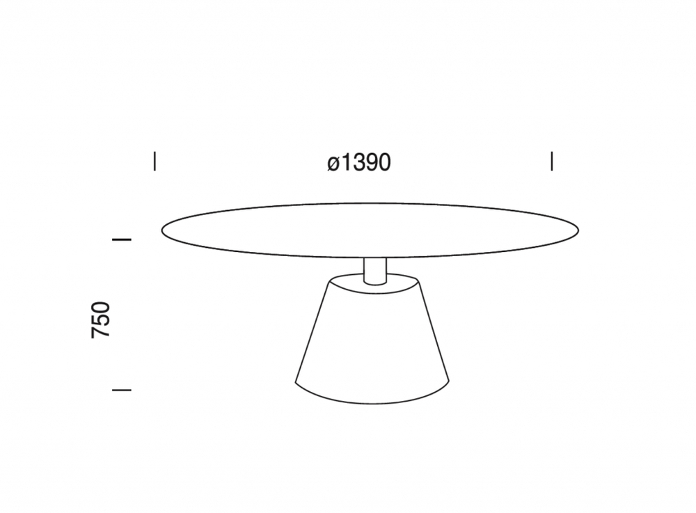 Стол ламинированный Papatya Roll Table