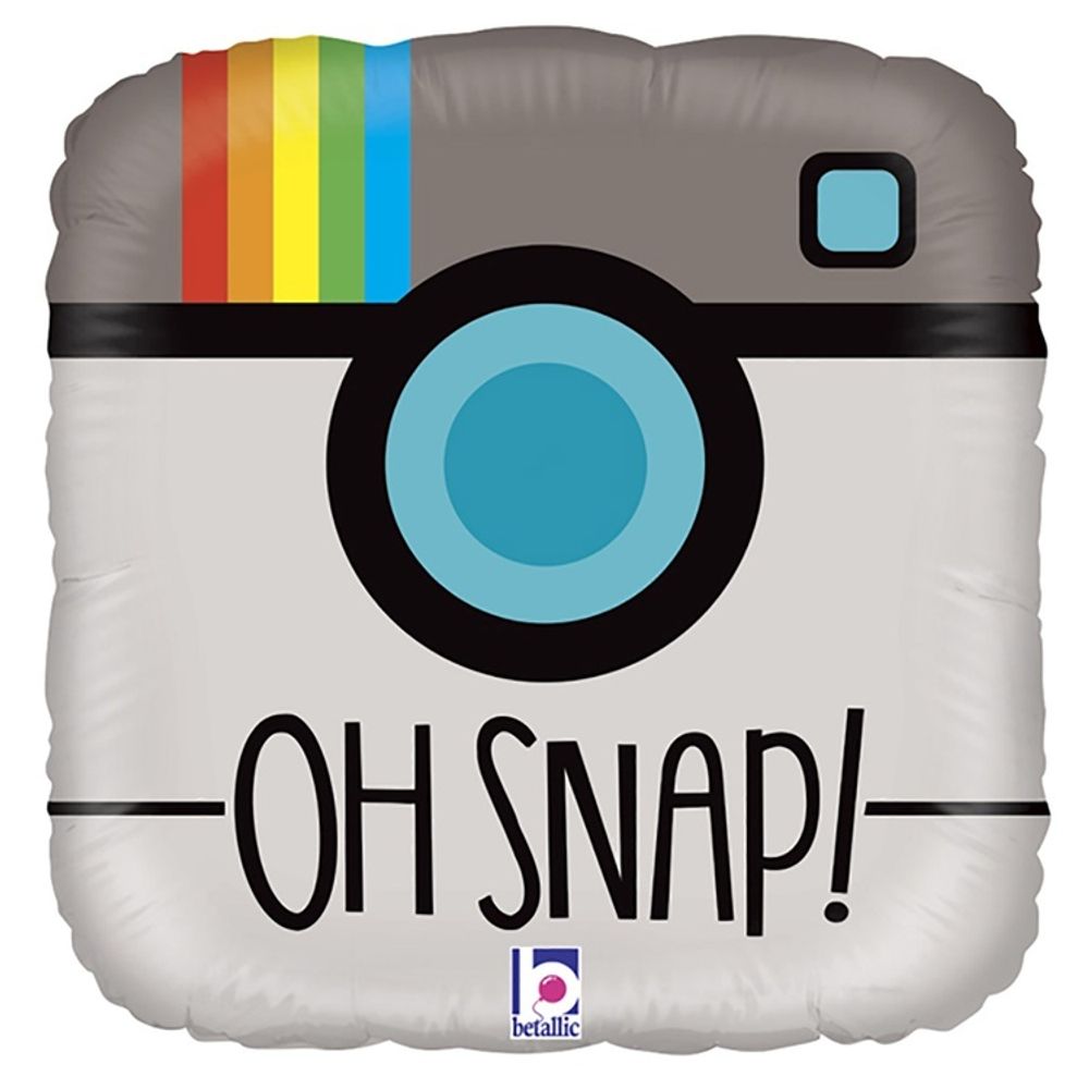 Шар Квадрат OH SNAP! Фотоаппарат