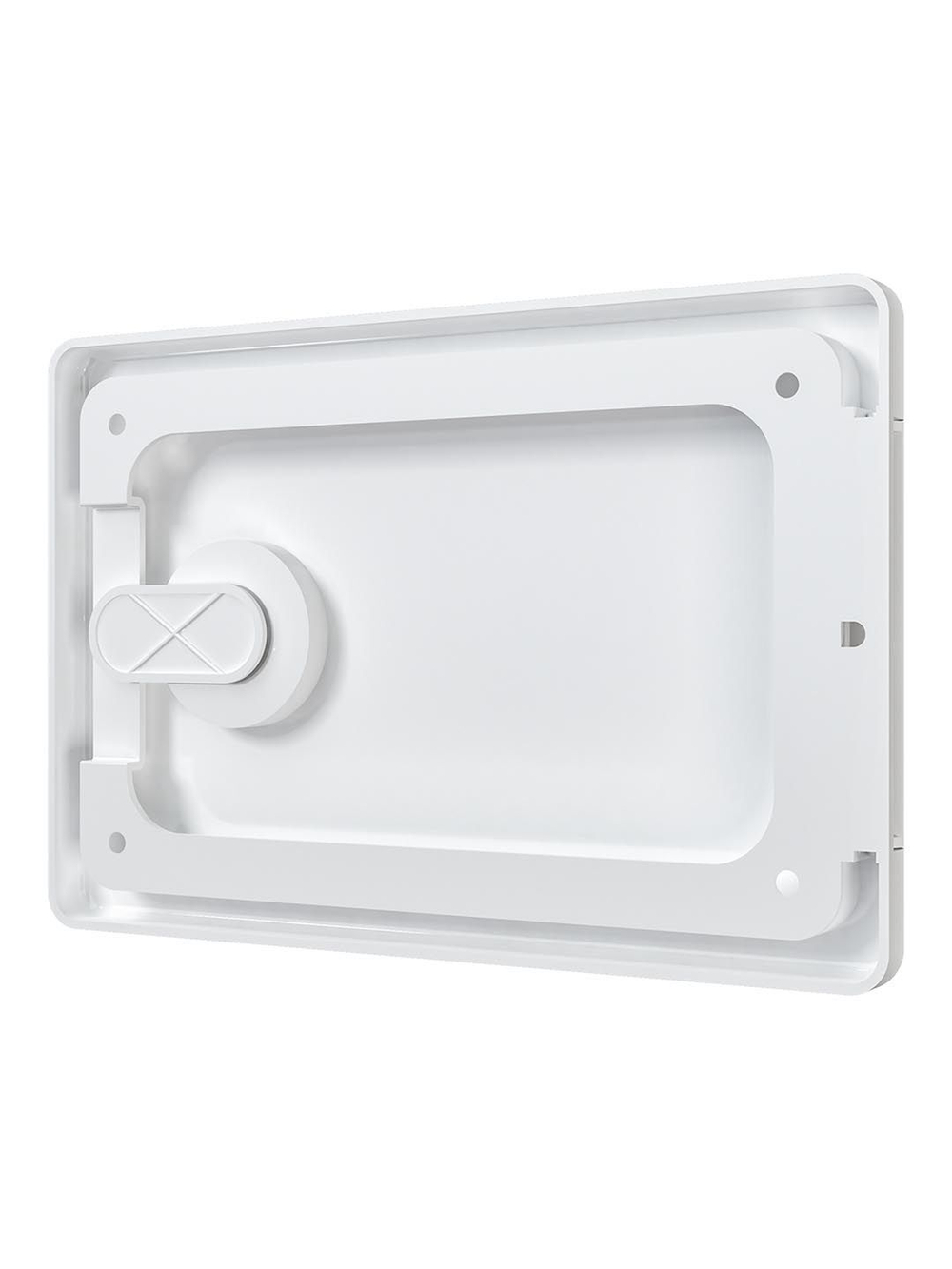 Люк ревизионный ЛТП накладной ручка-задвижка 150х100 пластик EVECS