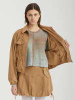 Женская Куртка Collection Suede Shirring