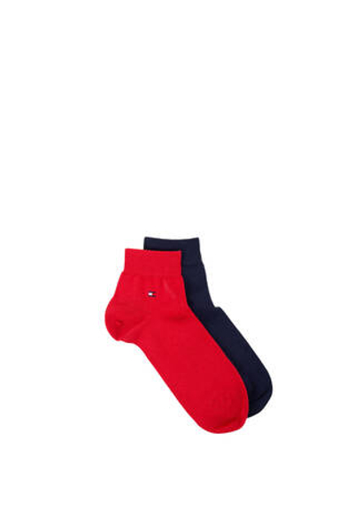 носки 2 пары quarter Tommy Hilfiger - красный(342025001)