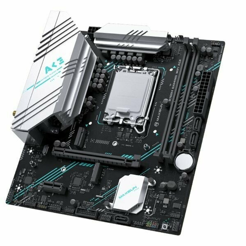 Материнская плата mATX MAXSUN B760M Gaming WIFI ACE