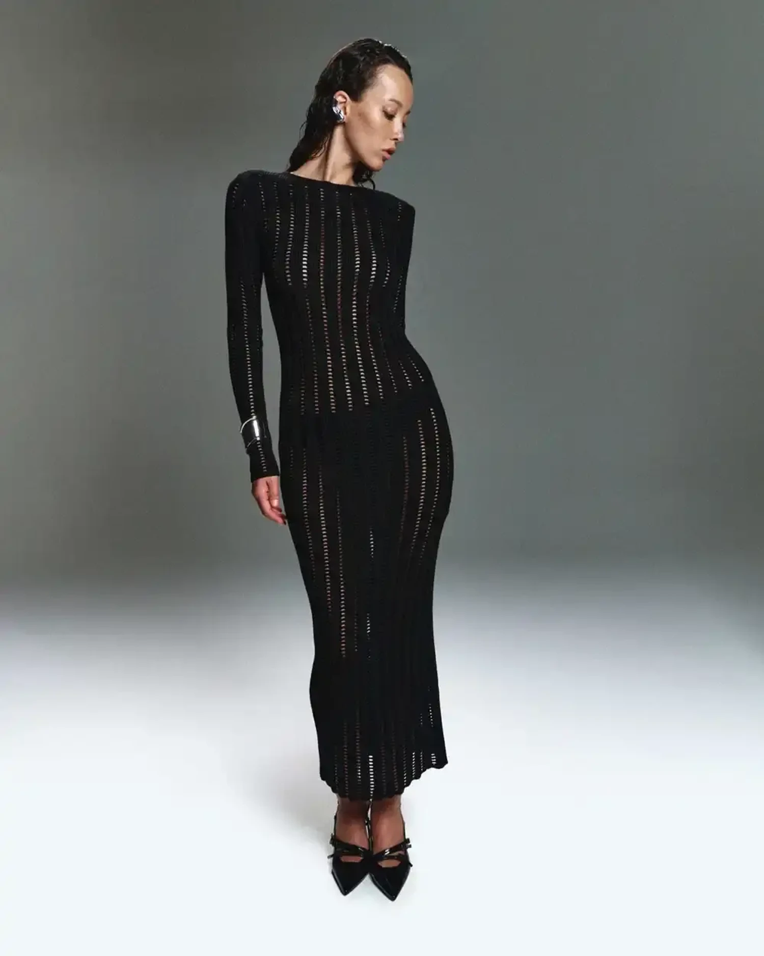 Платье-кроше