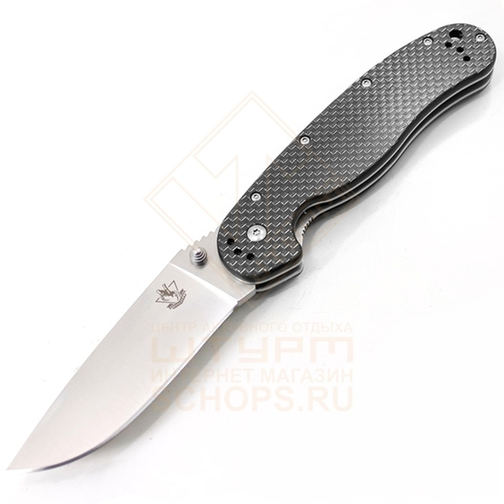 Нож складной Steel Claw Крыса, Carbon Black