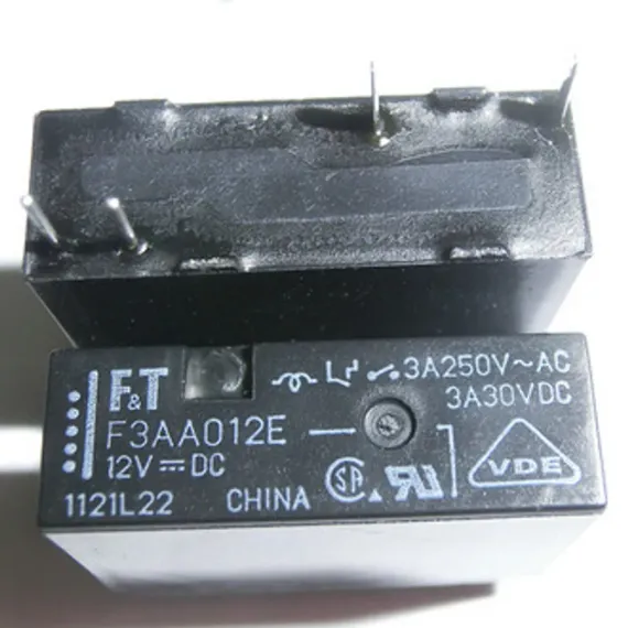 Реле электромагнитное F3AA012E 3A 12VDC