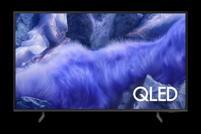 Телевизор Samsung QE43QEF1AUXRU, 109см, 4K, QLED, HDR10+, Tizen OS, титановый серый