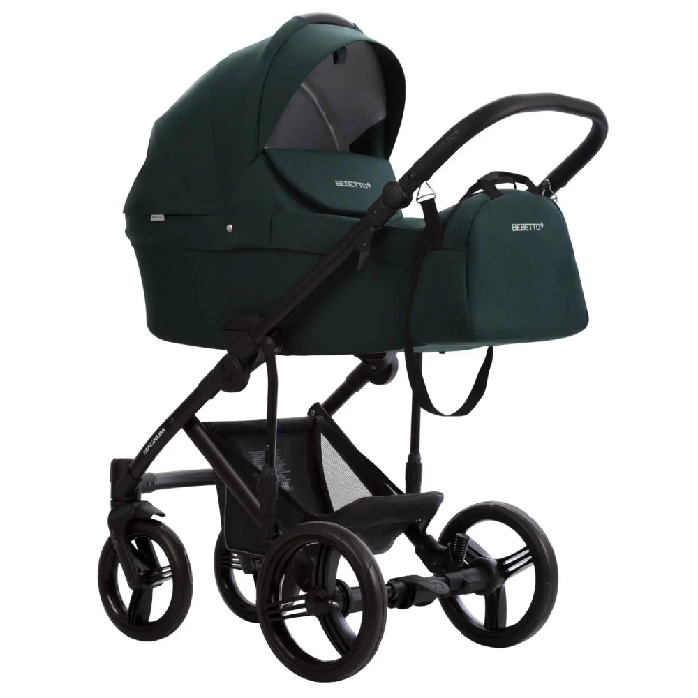 Коляска 2в1 Bebetto MAGNUM LIGHT (т.зеленый)
