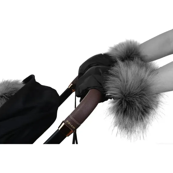 Муфта рукавички CottonMoose Handmuff Shine Mittens Silver