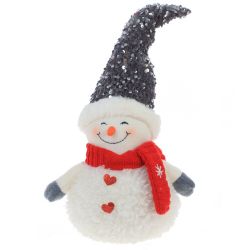 GAEM Игрушка мягконабивная "Снеговик", L17 W13 H42 см, 2в.